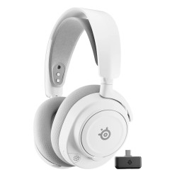 Steelseries 5707119065672 Arctis Nova 7P Gen 2, Inalámbrico, 20 - 22000 Hz, Juego, 325 g, Auriculares, Blanco