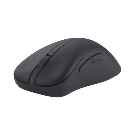 ASUS 90XB0900-BMU000 Wireless Mouse MD102, mano derecha, Óptico, RF Wireless + Bluetooth, 1600 DPI, Gris