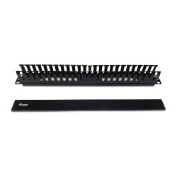 Equip 327314 327314, Panel de gestión de cables, Negro, 387 g 2