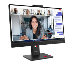 Lenovo 64B6MAT1EU ThinkVision T24-4v Monitor, 60,5 cm (23.8"), 1920 x 1080 Pixeles, Full HD, LCD, 6 ms, Negro 2