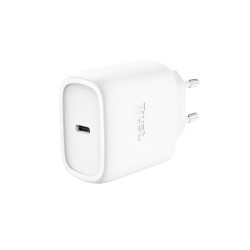 Trust 25522 Maxo Cargador GaN USB-C de 45 W, Interior, Corriente alterna, 20 V, 2 m, Blanco