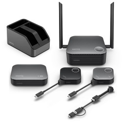 BenQ 9H.K0FBY.R0E InstaShow VS25, Escritorio, Negro, Externo, 2 dBi, 802.11a, 802.11b, 802.11g, Wi-Fi 4 (802.11n), Wi-Fi 5
