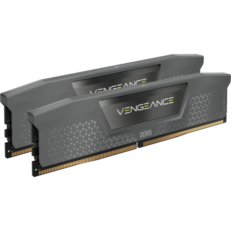 Corsair CMK32GX5M2B6400Z32 Vengeance CMK32GX5M2B6400Z32, 32 GB, 2 x 16 GB, DDR5, 4800 MHz, 288-pin DIMM, Negro