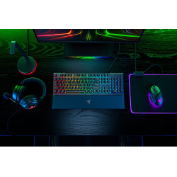 Razer RZ03-04460400-R3G1 Ornata V3, Alámbrico, USB, Interruptor de membrana, QWERTZ, LED RGB, Negro 2