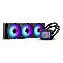 Phanteks PH-GO360M25G2_DBK02 Glacier One 360M25G2, Sistema de refrigeración líquida todo en uno, 12 cm, Negro