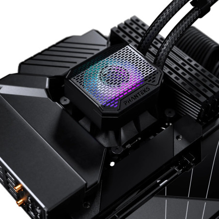 Phanteks PH-GO360M25G2_DBK02 Glacier One 360M25G2, Sistema de refrigeración líquida todo en uno, 12 cm, Negro