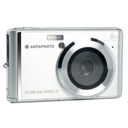 AgfaPhoto DC5200SILVER Compact Realishot DC5200, 21 MP, 5616 x 3744 Pixeles, CMOS, HD, Gris
