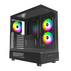 Montech XR (B) XR, Torre, PC, Negro, ATX, micro ATX, Mini-ITX, 17,5 cm, 42 cm