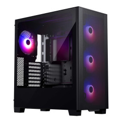 Phanteks PH-XT523P1_DBK01 XT Pro Ultra, Midi Tower, PC, Negro, ATX, EATX, micro ATX, Mini-ITX, Acero, Vidrio templado, Juego