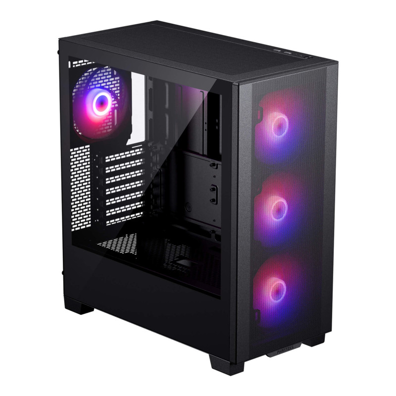 Phanteks PH-XT523P1_DBK01 XT Pro Ultra, Midi Tower, PC, Negro, ATX, EATX, micro ATX, Mini-ITX, Acero, Vidrio templado, Juego