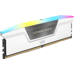 Corsair CMH32GX5M2B6000C30W Vengeance RGB , 32 GB, 2 x 16 GB, DDR5, 6000 MHz, 288-pin DIMM 2