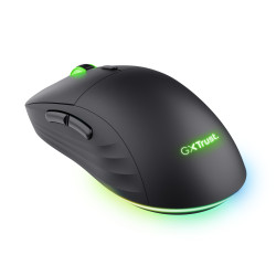Trust 25127 GXT 927 Redex+, mano derecha, Laser, RF Wireless + USB Type-A, 25600 DPI, Negro 2