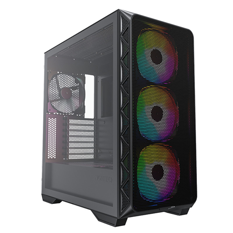 Montech AIR 903 MAX (B) Air 903 MAX, Midi Tower, PC, Negro, ATX, EATX, micro ATX, Mini-ATX, Juego, Multi