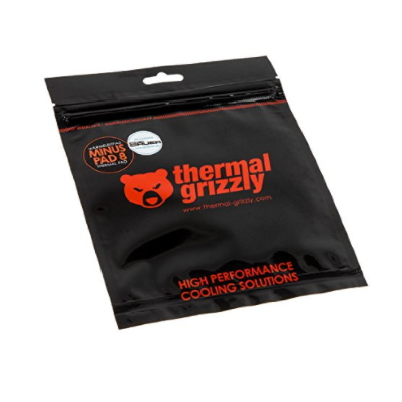 Thermal Grizzly TG-MP8-100-100-05-1R Minus Pad 8, 8 W/m·K, Óxido metálico, Silicona, -100 - 250 °C, 100 mm, 100 mm, 0,5 mm