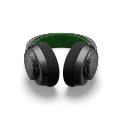 Steelseries 61565 Arctis Nova 7X, Inalámbrico y alámbrico, Juego, 20 - 22000 Hz, Auriculares, Negro, Verde