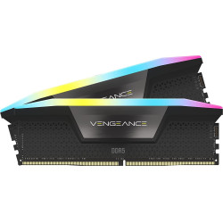 Corsair CMH32GX5M2B5200C40 Vengeance RGB , 32 GB, 2 x 16 GB, DDR5, 5200 MHz, 288-pin DIMM, Negro