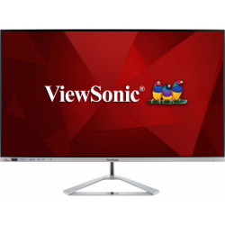 Viewsonic VX3276-2K-MHD-2 VX Series VX3276-2K-mhd-2, 81,3 cm (32"), 2560 x 1440 Pixeles, Quad HD, LED, 4 ms, Plata
