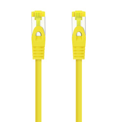 Nanocable 10.20.1900-L25-Y Cable Red Latiguillo RJ45 LSZH CAT.6A SFTP AWG26, Amarillo, 25 cm, 0,25 m, Cat6a, SF/UTP (S-FTP), 2