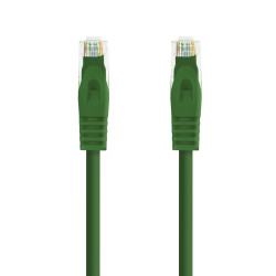 Nanocable 10.20.1800-L25-GR Cable Red Latiguillo RJ45 LSZH CAT.6A UTP AWG24, Verde, 25 cm, 0,25 m, Cat6a, U/UTP (UTP), RJ-45, 2