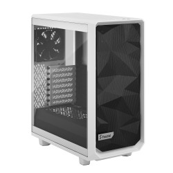 Fractal Design FD-C-MES2C-05 Meshify 2 Compact, Torre, PC, Blanco, ATX, micro ATX, Mini-ITX, Acero, Vidrio templado, Juego 2