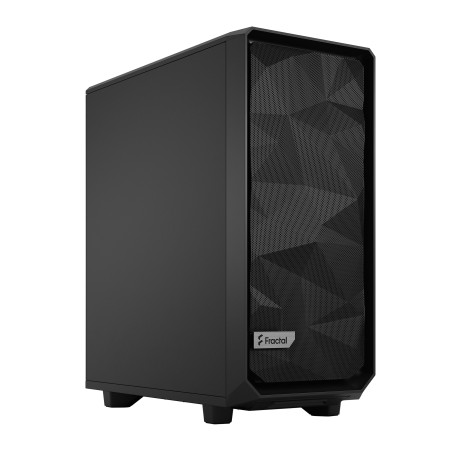 Fractal Design FD-C-MES2C-01 Meshify 2 Compact, Torre, PC, Negro, ATX, micro ATX, Mini-ITX, Acero, Juego
