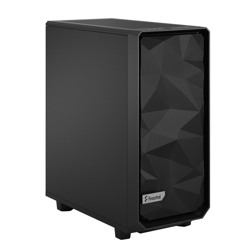 Fractal Design FD-C-MES2C-01 Meshify 2 Compact, Torre, PC, Negro, ATX, micro ATX, Mini-ITX, Acero, Juego