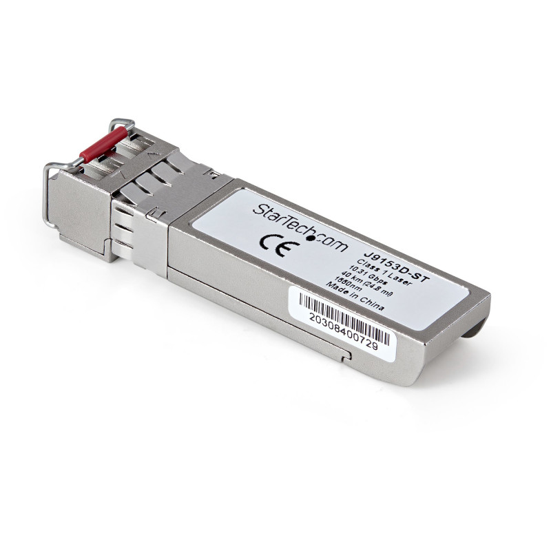 StarTech.com J9153D-ST Módulo Transceptor SFP+ Compatible con HPE J9153D - 10GBASE-ER - Fibra Monomodo de 10GbE - SFP+