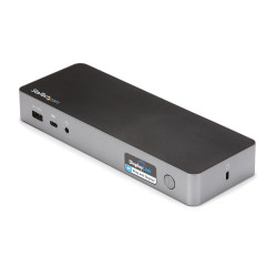 StarTech.com DK30C2DPPDUE Docking Station Universal para Portátil - Replicador de Puertos Híbrido USB-C/-A - 2x HDMI y DP 4K 2