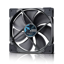Fractal Design FD-FAN-VENT-HP14-PWM Venturi HP-14 PWM, Ventilador, 14 cm, 400 RPM, 1500 RPM, 132,7 m³/h, Negro, Gris