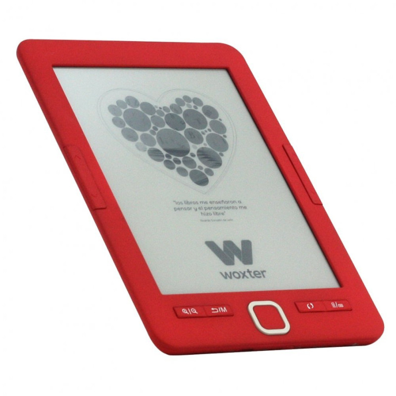 Woxter EB26-045 Scriba 195, 15,2 cm (6"), E Ink, 1024 x 758 Pixeles, DOC, EPUB DRM, FB2, HTM, PDF, RTF, TCR, TXT, GIF, JPG,