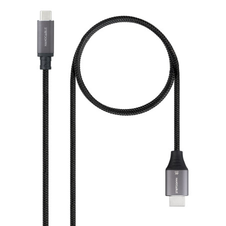 Nanocable 10.15.5262 10.15.5262, 1,8 m, USB Tipo C, HDMI, Macho, Macho, Derecho