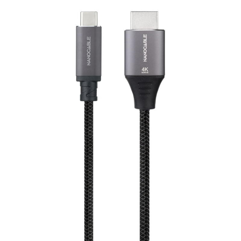 Nanocable 10.15.5262 10.15.5262, 1,8 m, USB Tipo C, HDMI, Macho, Macho, Derecho