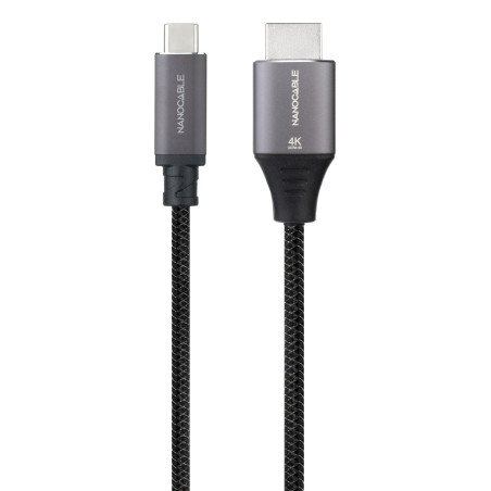 Nanocable 10.15.5262 10.15.5262, 1,8 m, USB Tipo C, HDMI, Macho, Macho, Derecho