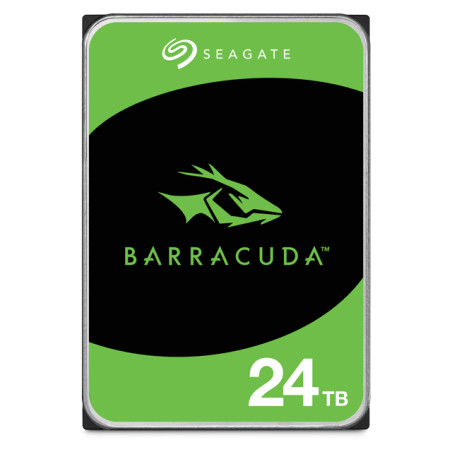 Seagate ST24000DM001 Barracuda Desktop 24TB HDD, 24 TB, 7200 RPM, 512 MB, 3.5", SATA