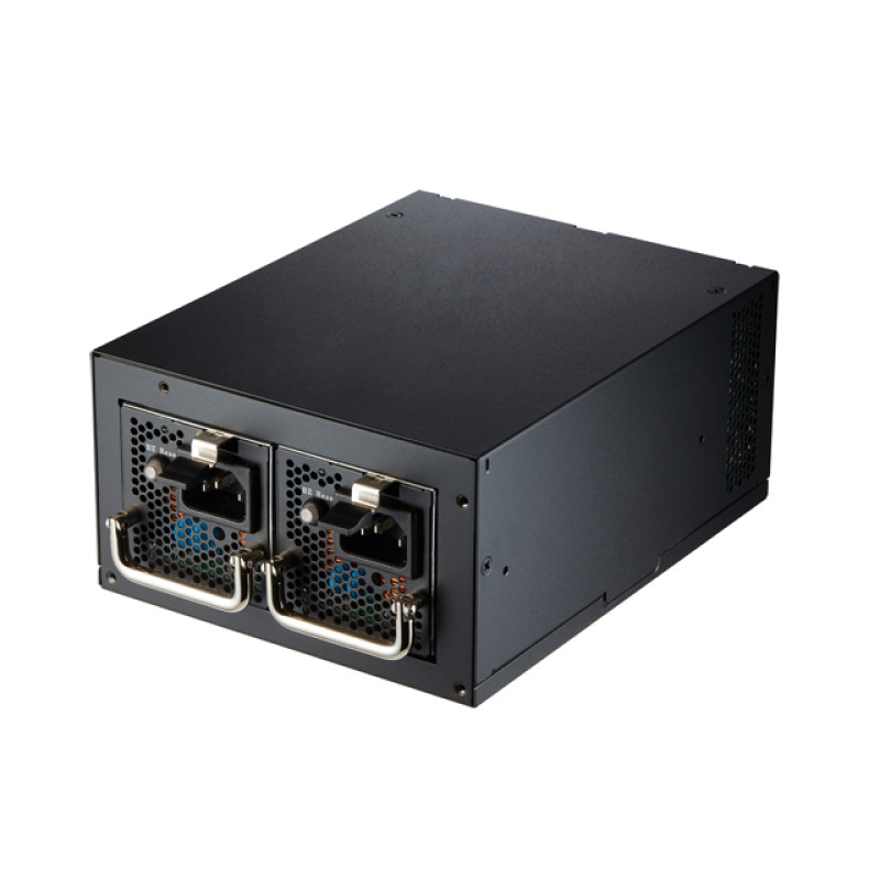 FSP PPA5008601 Twins PRO 500W Unidad de fuente de alimentación PS2 ATX Redundant ATX Negro, 500 W, 100 - 240 V, 50 - 60 Hz,