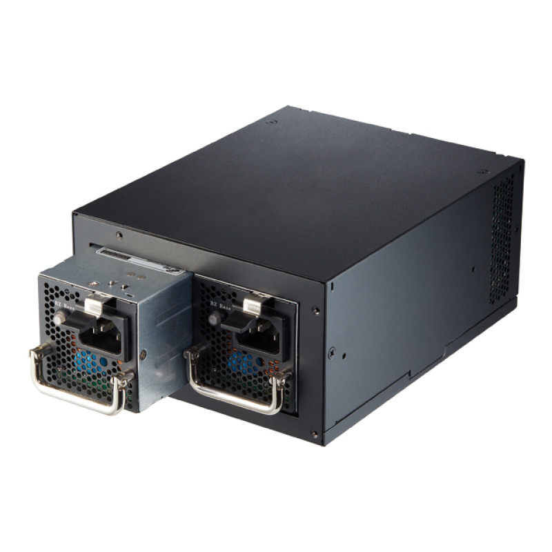 FSP PPA5008601 Twins PRO 500W Unidad de fuente de alimentación PS2 ATX Redundant ATX Negro, 500 W, 100 - 240 V, 50 - 60 Hz,