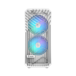 Fractal Design FD-C-TOR1A-07 Torrent , Torre, PC, Blanco, ATX, EATX, ITX, micro ATX, SSI CEB, SSI EEB, Acero, Vidrio templado, 2