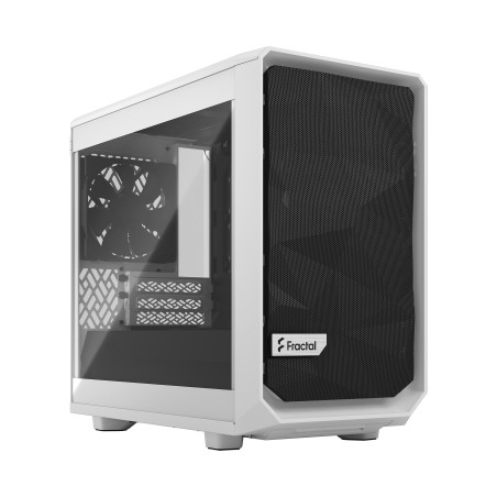 Fractal Design FD-C-MES2N-02 Meshify 2 Nano, PC, Blanco, Mini-DTX, Mini-ITX, Acero, Vidrio templado, 16,7 cm, 33,1 cm