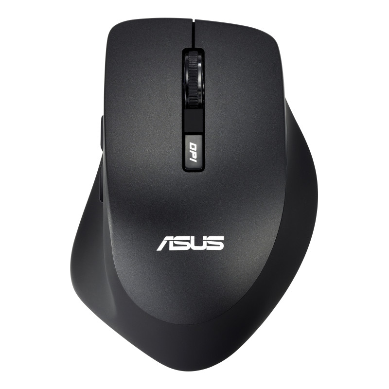 ASUS 90XB0280-BMU000 WT425, mano derecha, Óptico, RF inalámbrico, 1600 DPI, Negro
