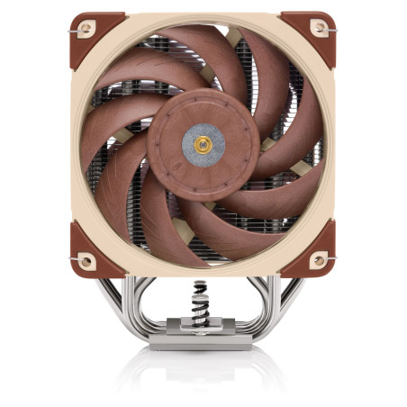 Noctua NH-U12A NH-U12A, Enfriador, 12 cm, 450 RPM, 2000 RPM, 102,1 m³/h, Beige, Marrón, Plata