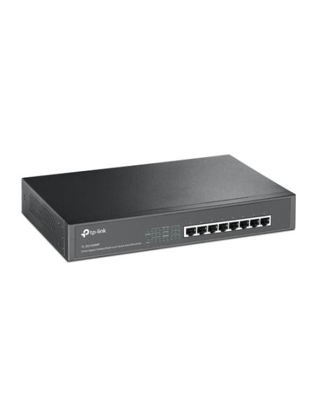 TP-Link TL-SG1008MP No administrado Gigabit Ethernet (10/100/1000) Energía sobre Ethernet (PoE) 1U Negro