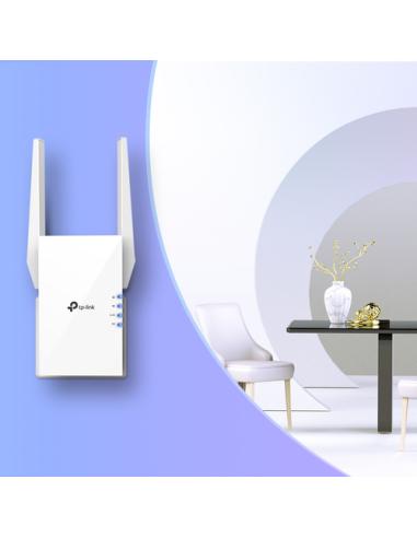 TP-Link RE505X ampliador de red Transmisor y receptor de red Blanco 10, 100, 1000 Mbit/s