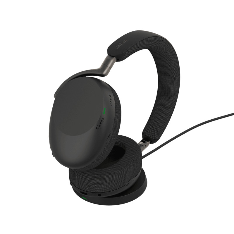 Jabra 38599-989-899 Evolve3 85, Inalámbrico y alámbrico, 20 - 20000 Hz, 220 g, Auriculares, Negro