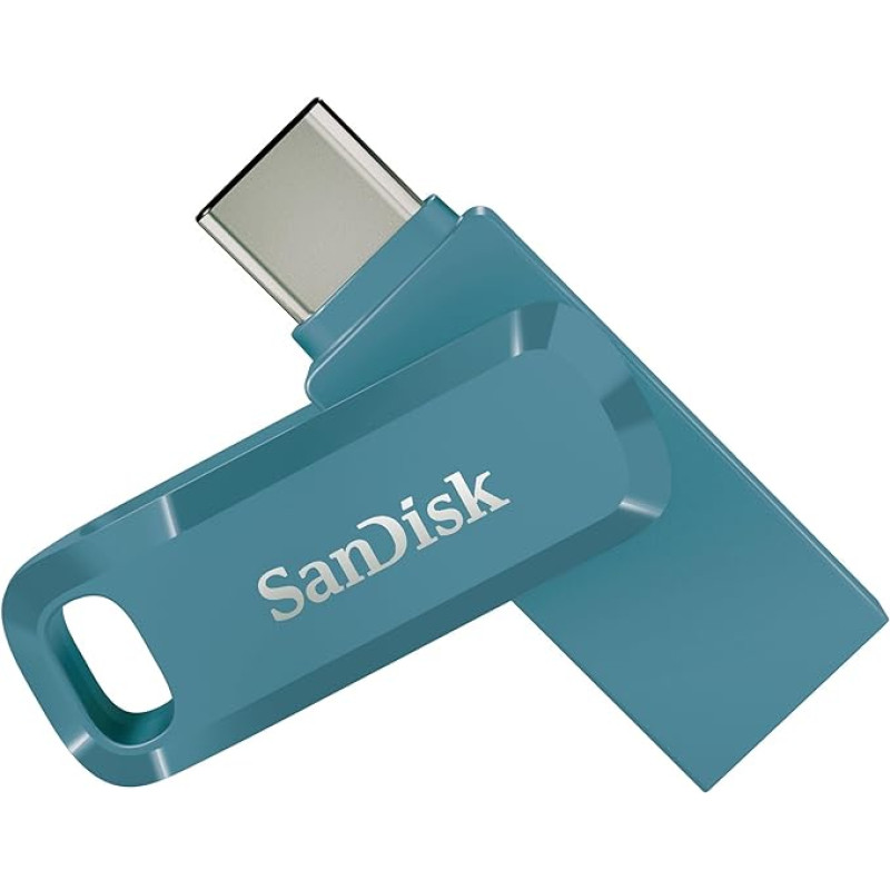 SanDisk SDDDC3-128G-G46NBB Ultra Dual Drive Go USB 128GB, 128 GB, USB Type-A / USB Type-C, 3.2 Gen 1 (3.1 Gen 1), 400 MB/s,