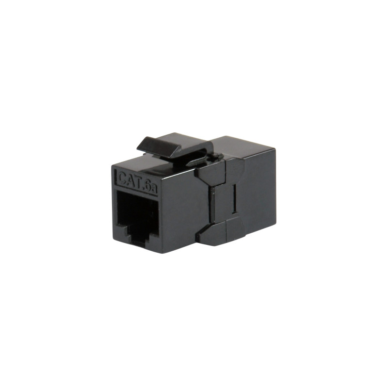 Equip 125580 125580, Plano, Negro, RJ-45, RJ-45, Hembra, Hembra