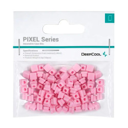 DeepCool R-PIXEL-PK100-G-1 PIXEL, Universal, Otro, Caucho, Rosa, 9,8 g, 100 pieza(s)