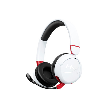 HyperX 7G8F2AA Cloud Mini: auriculares gaming inalámbricos (blanco), Inalámbrico, Juego, 20 - 20000 Hz, 132 g, Auriculares,