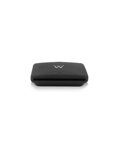 Ewent EW1052 lector de tarjeta inteligente USB USB 2.0 Negro