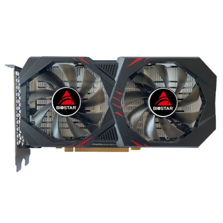 Biostar VN1666TF69 GTX 1660 Ti, GeForce GTX 1660 Ti, 6 GB, GDDR6, 192 bit, PCI Express 3.0, 2 Ventilador(es)