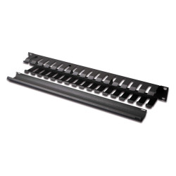 Equip 327313 327313, Panel de gestión de cables, Acero, Negro, 1 pieza(s), 600 g 2